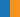 niebiesko-pomarańczowy