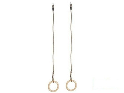 Kółka gimnastyczne drewniane