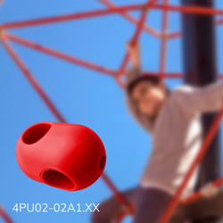 Łącznik krzyżowy jednoczęściowy do liny zbrojonej ø16mm