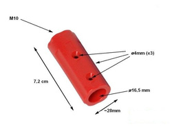 Łącznik do liny z gwintem