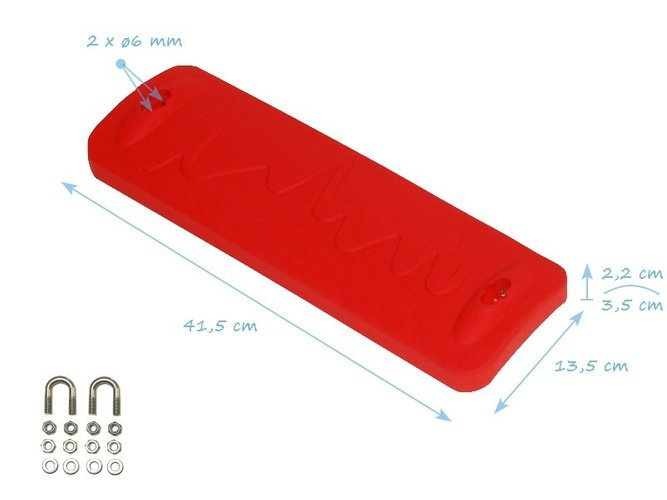 Huśtawka ECO + Zestaw łańcuchów jednopunktowych ocynkowanych 5mm - 1,8m