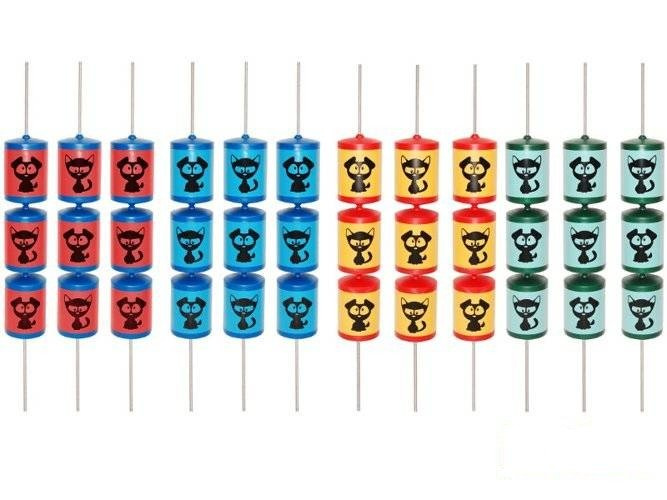 Zestaw, psy, koty, urządzenia na plac zabaw