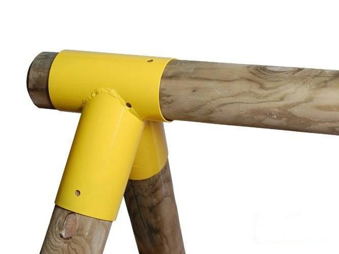 2 x Łącznik do belki Ø100 mm, 100°