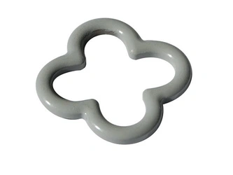 Łącznik krzyżowy do liny zbrojonej otwarty