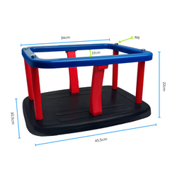 Huśtawka kubełkowa na publiczny plac zabaw