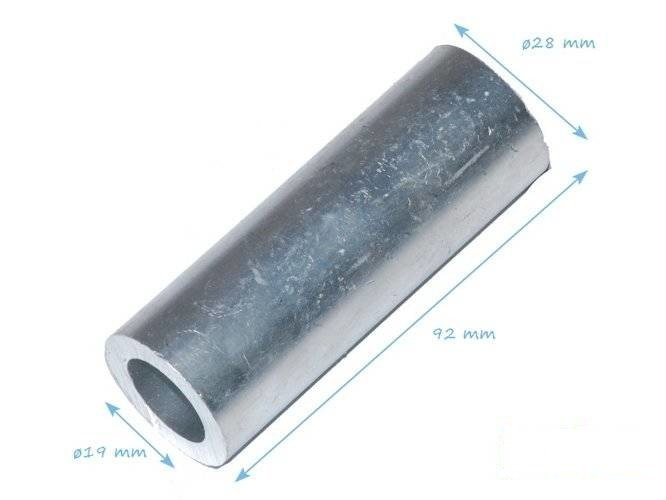 Pierścień łączący aluminiowy 92 mm 18J