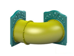 Tunel Zakręt - zjeżdżalnia tunelowa