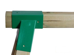 2 x Łącznik do belki 90x90 mm, 100°