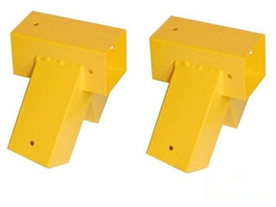 2 x Łącznik do belki 90x90 mm, 100°