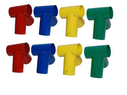 2 x Łącznik do belki Ø100 mm, 100°