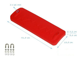 Huśtawka płaska ECO na publiczny plac zabaw