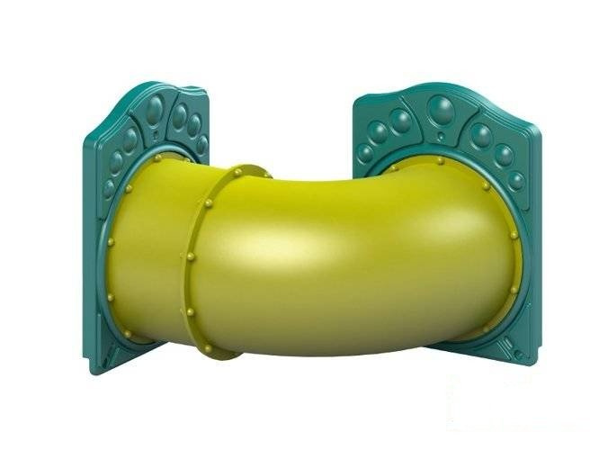 Tunel Zakręt - zjeżdżalnia tunelowa