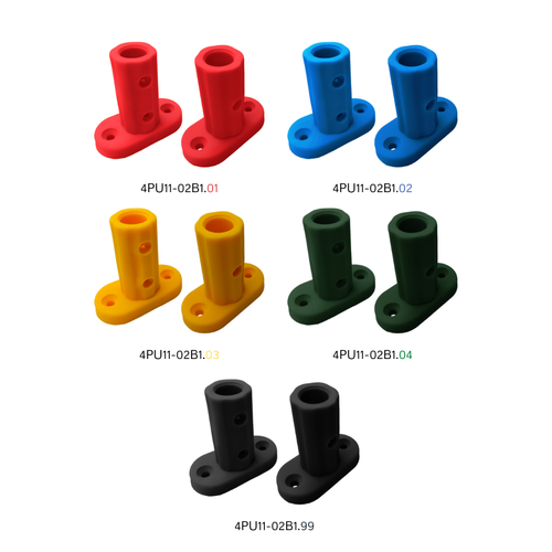 Podstawa mocująca linę zbrojoną 16 mm ECO do podłoża