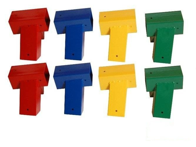 2 x Łącznik do belki 90x90 mm, 100°