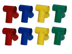 2 x Łącznik do belki Ø100 mm, 90°