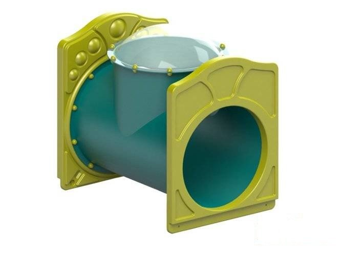 Tunel Trójnik - zjeżdżalnia tunelowa