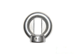 Oczko metalowe ze stali nierdzewnej M8