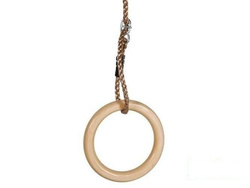 Kółka gimnastyczne drewniane