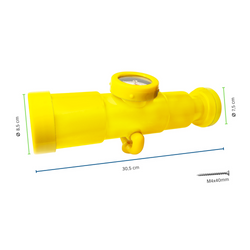 Teleskop z kompasem na plac zabaw