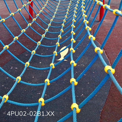 Łącznik krzyżowy jednoczęściowy do liny zbrojonej ø18mm