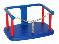 Huśtawka kubełkowa z łańcuszkiem na publiczny plac zabaw