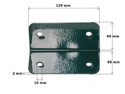 Kątownik 128x66x66 mm