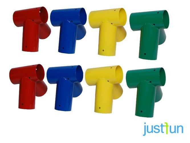 2 x Łącznik do belki Ø100 mm, 100°