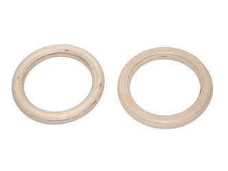 Kółka gimnastyczne drewniane (bez lin)