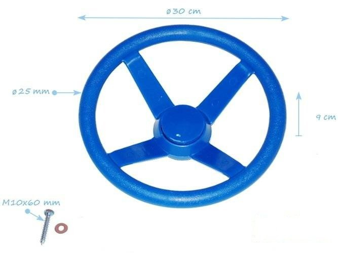Kierownica do domków na plac zabaw