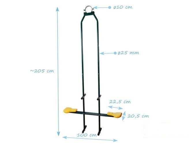 Huśtawka dwuosobowa YOGI