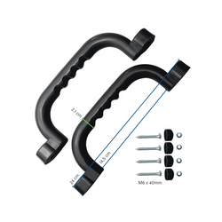 Zestaw rączek 240x75 mm