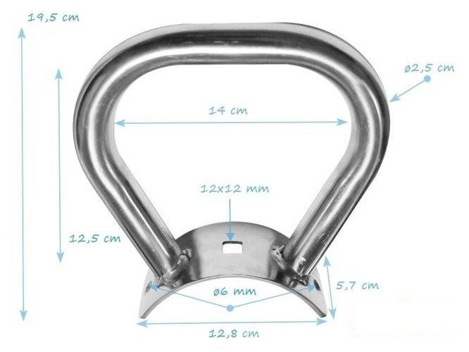 Uchwyt do równoważni do belki Ø120-140 mm