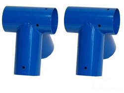 2 x Łącznik do belki Ø100 mm, 90°