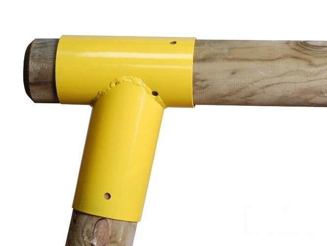 Łącznik do huśtawki - belka Ø100 mm, 100°