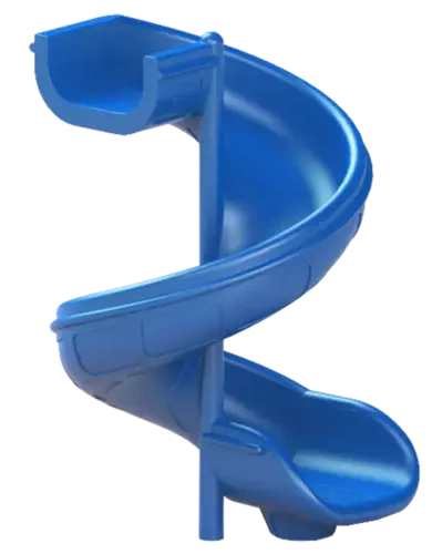 Zjeżdżalnia spiralna SMART do podestu 2,00 m, EN 1176