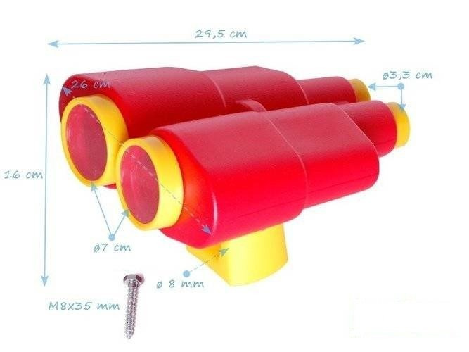 Koło sterownicze + Lornetka + Teleskop