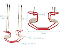 Huśtawka dwuosobowa PANDA