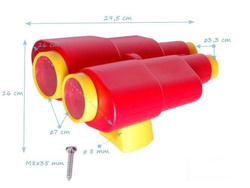 Lornetka do domków na plac zabaw