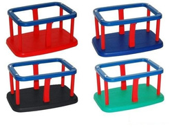 Huśtawka kubełkowa + komplet łańcuchów ocynkowanych 5mm - 1,8 m