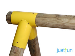 2 x Łącznik do belki Ø100 mm, 100°