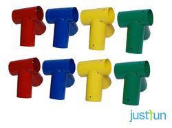 2 x Łącznik do belki Ø100 mm, 100°