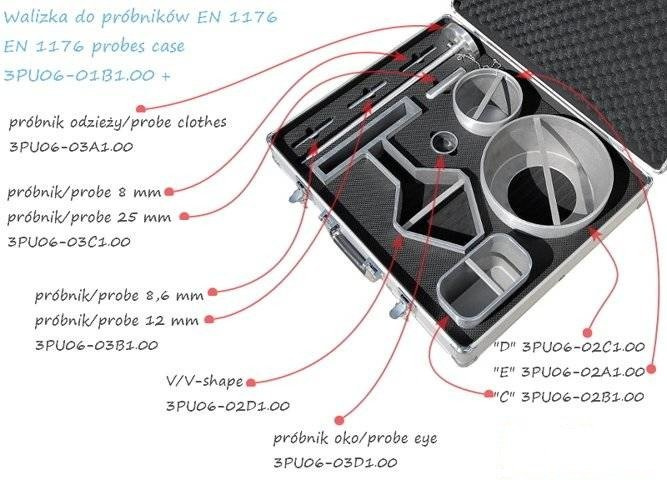 Zestaw próbników EN1176