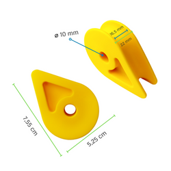  Kausza z otworem M10