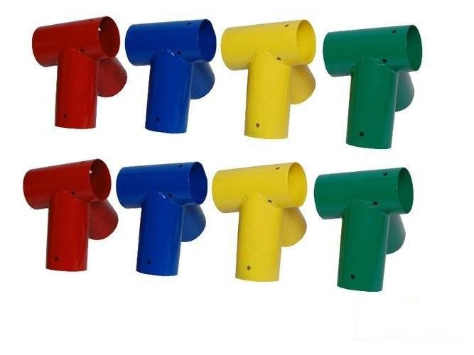 2 x Łącznik do belki Ø100 mm, 100°