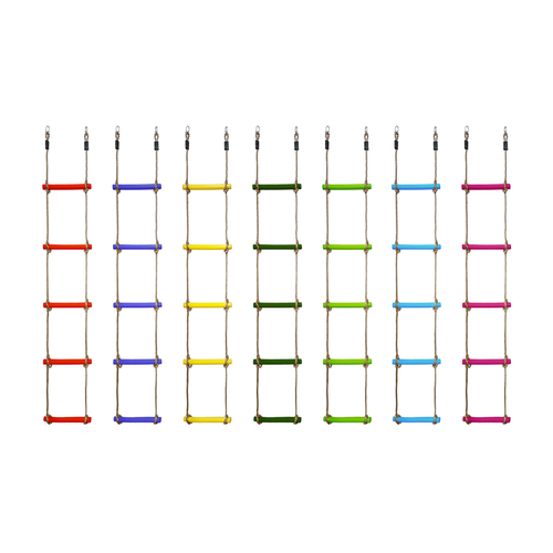 Drabinka sznurowa z 5 plastikowymi drążkami