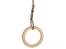 Kółka gimnastyczne drewniane