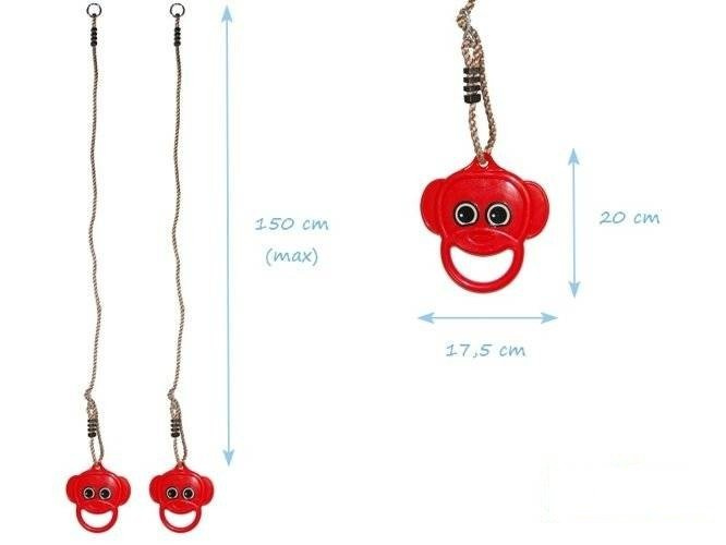 Obręcze gimnastyczne MONKEY