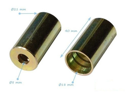 Metalowy pierścień zaciskowy 