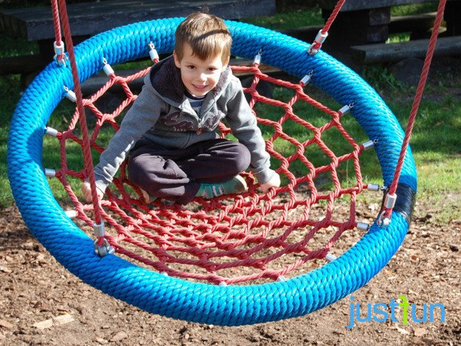 Huśtawka bocianie gniazdo 120 cm na publiczny plac zabaw