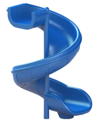 Zjeżdżalnia spiralna SMART do podestu 2,00 m, EN 1176